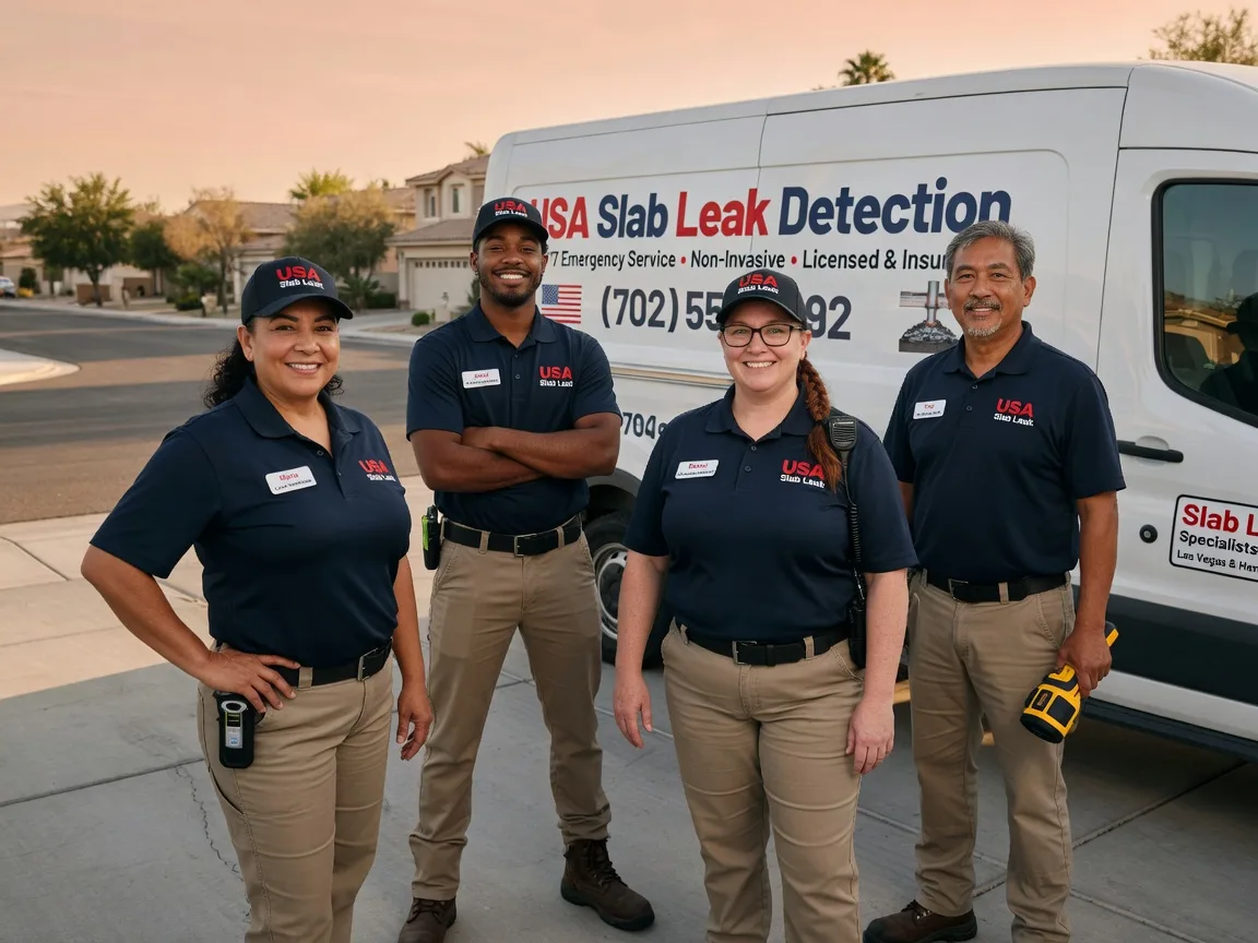 Slab Leak Repair company in Nachusa, IL